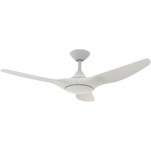 Strike 48 Inch DC 3 Blade Ceiling Fan White/White