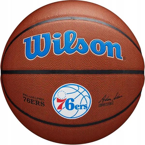 Philadelphia 76ers Wilson NBA Team Composite Basketball - Size 7