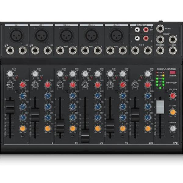 Behringer XENYX 1003B 10-Channel Battery Powered Mixer