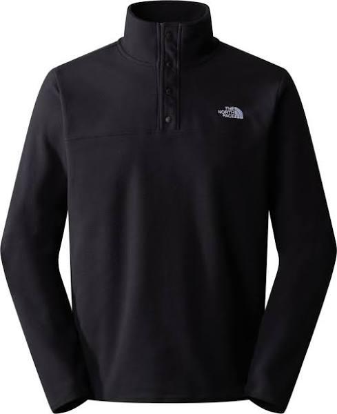 The North Face TKA Glacier Snap Pullover Black