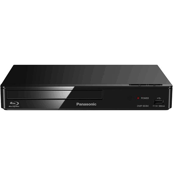 Panasonic DMP-BD84EB-K Smart iCos Multi Region All Zone Code Free Blu-ray Player. Blu-ray Zones A, B And C, DVD Regions 1 - 8. Youtube, Netflix Etc.