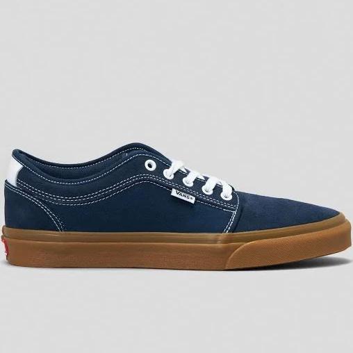 Vans Skate Chukka Low Dress Blue - Size 8 - Dress Blue/White