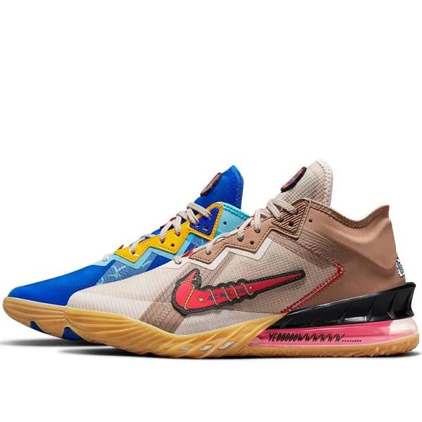 Nike LeBron 18 Low Wile E. vs Roadrunner Space Jam