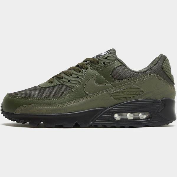 Nike Air Max 90 - Cargo Khaki/White/Black/Cargo Khaki - 7