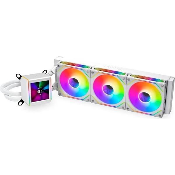 Lian Li Galahad II LCD-SL Inf 360 ARGB AIO Liquid CPU Cooler, White