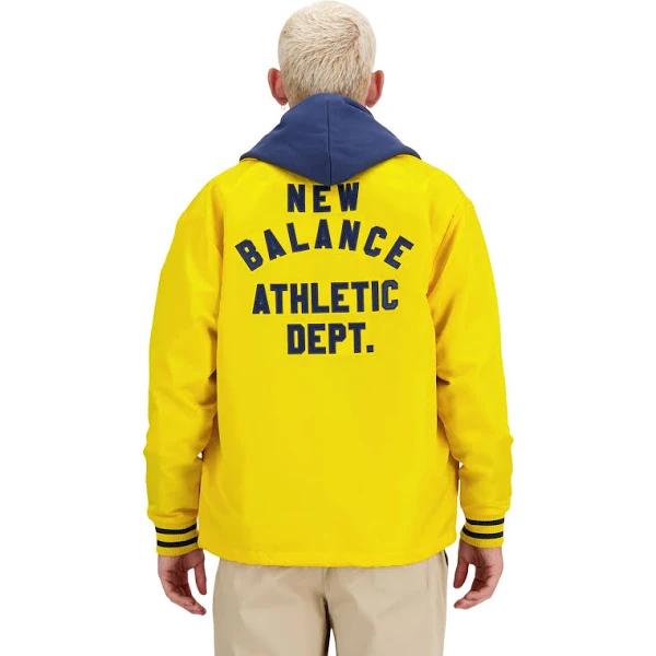 New Balance Sportswear ́s Greatest Hits Coaches Jacket Yellow S Man