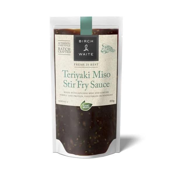 Birch & Waite Teriyaki Miso Stir Fry Sauce 200g