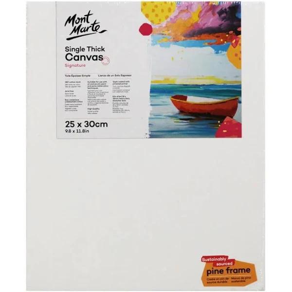 Mont Marte Studio Canvas Single Thick 25 x 30cm