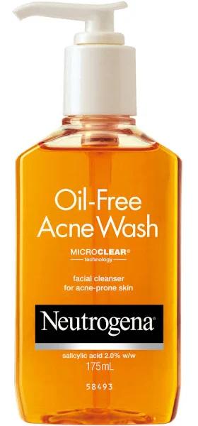 Neutrogena Oil Free Acne Wash 175 ml