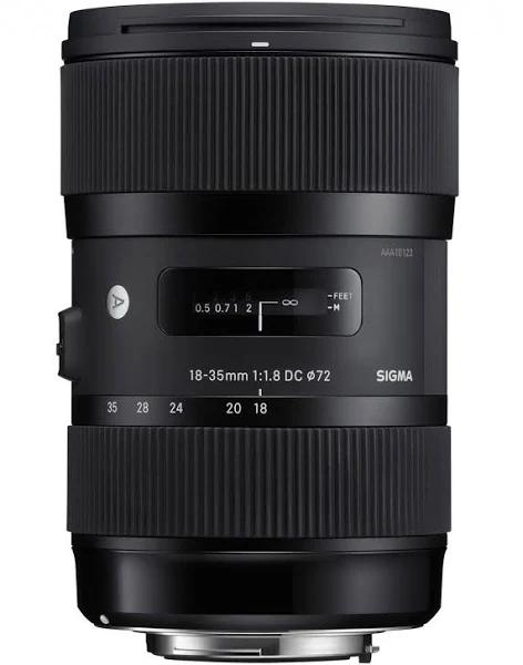 Sigma 18-35mm f/1.8 DC HSM Art Lens (Nikon)