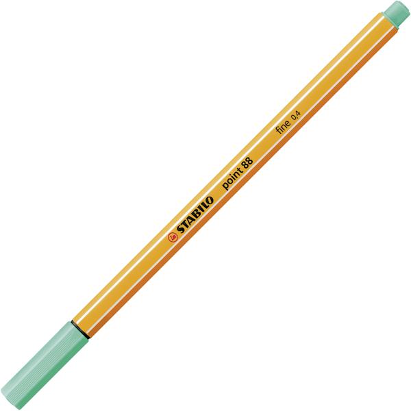 STABILO 88 Point Fineliner Pen Ice Green