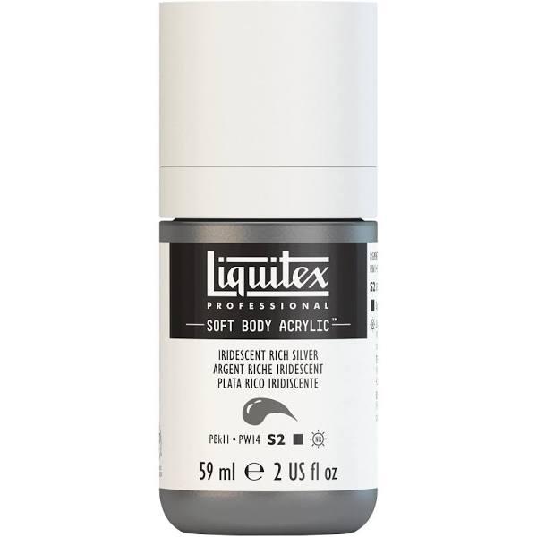 Liquitex Soft Body 59ml Iridescent Rich Silver