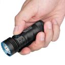 Olight Seeker 4 Mini with Cool White Light (1200 Lumens) and UV Light (365nm) - Black