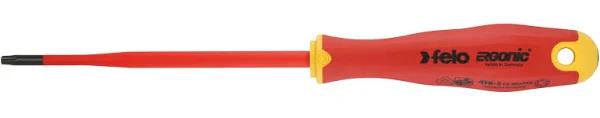 Felo T15 x 100mm Screwdrivers Insulated 1000V VDE Ergonic Eslim 41815990 by tools.com