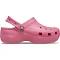 Crocs Women's Classic Platform Clog; Hyper Pink, W11