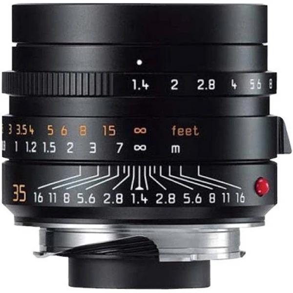 Leica Summilux-M 35mm f/1.4 ASPH. Lens 11663 (Black) by Onestop Digital