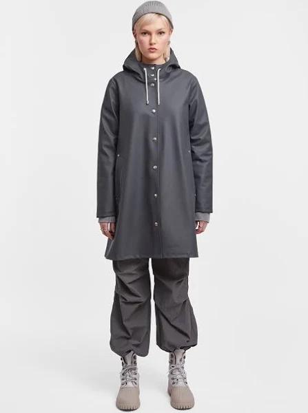 Stutterheim - Raincoat - Mosebacke Lightweight Charcoal - Female - XXXS