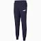 Essentials+ 2 Col Logo Men's Pants in Navy, Size Large, Cotton/Polyester by Puma