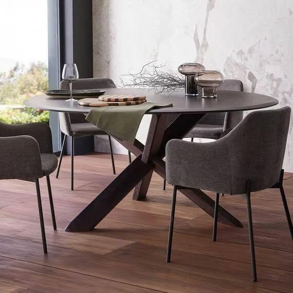 Axel Dining Table Brown by Freedom