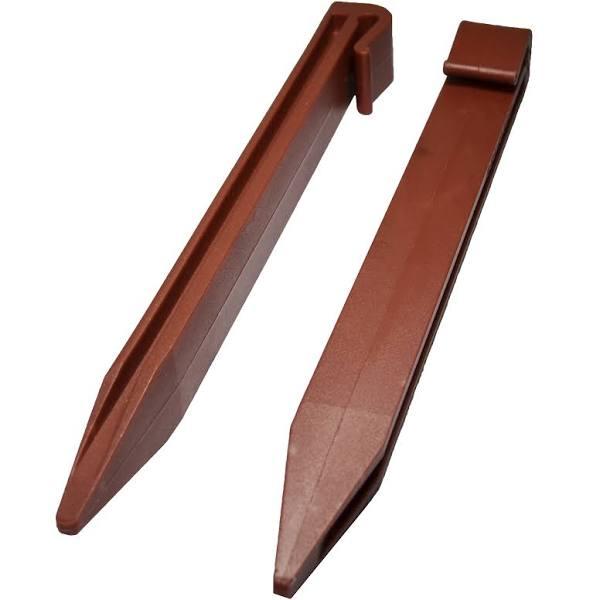 Icon Plastics 280 x 25mm Jarrah Garden Edge Multi Peg