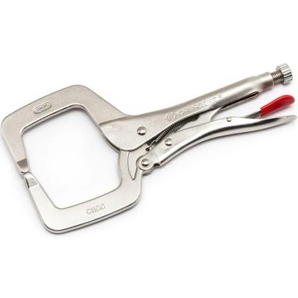 Crescent Locking C-Clamp Regular Tips 150mm 6" C6CCVN