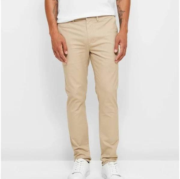 Slim Chino Pants | Neutral | Size 38 by Target Man