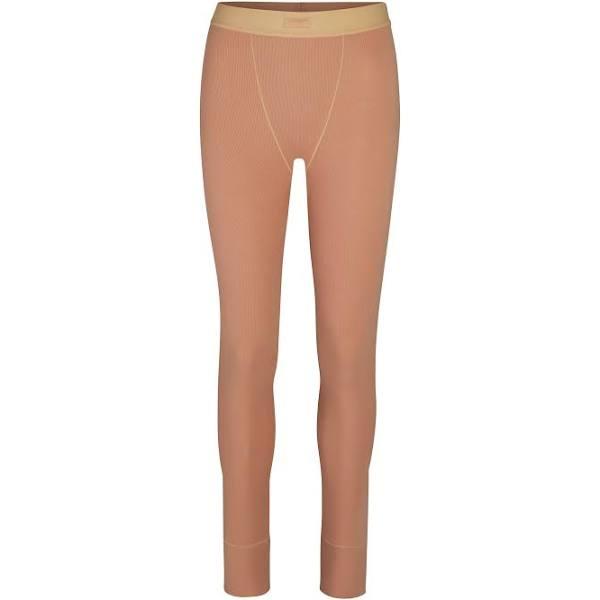 SKIMS Cotton Rib Thermal Leggings Sedona