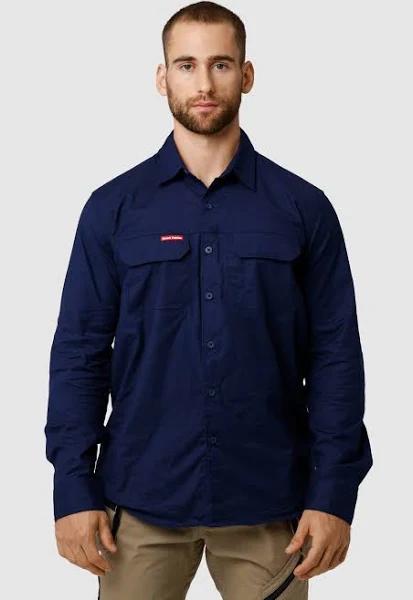 Hard Yakka - Flex Ripstop Shirt - Navy - 2XL