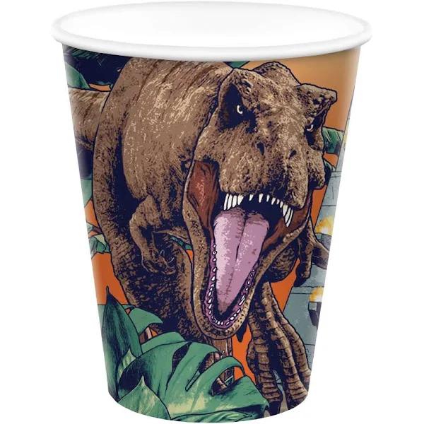 Jurassic Into The Wild Paper Cups (Pack of 8)