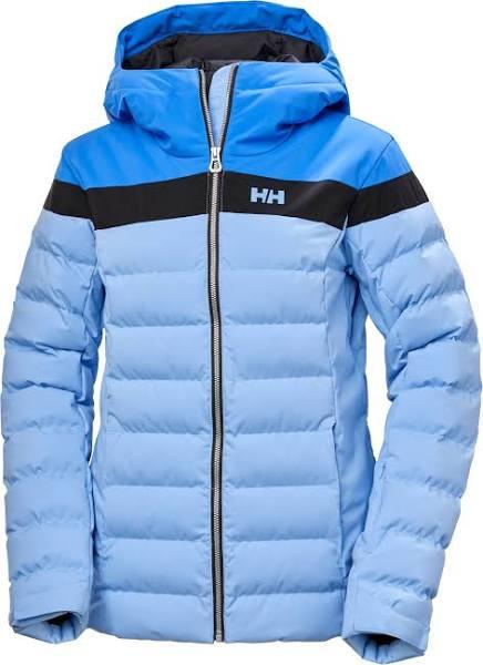 Helly Hansen Imperial Puffy Hooded Jacket Sky Blue Women - L