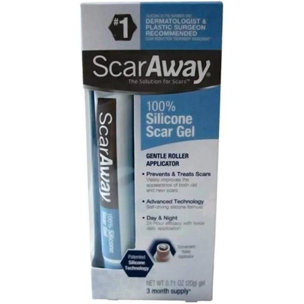 Scaraway 100% Medical-grade Silicone Scar Gel For Face, Body, Surgical, Burn, Hy