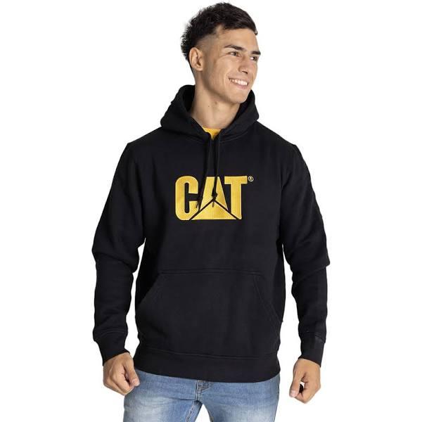 Caterpillar Trademark Hooded Sweatshirt - Size AU S