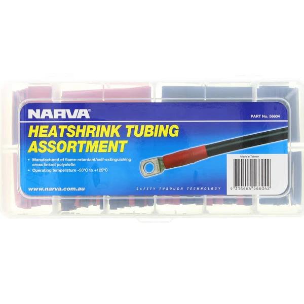 Narva 56604 216 Piece Heatshrink Tubing Assortment