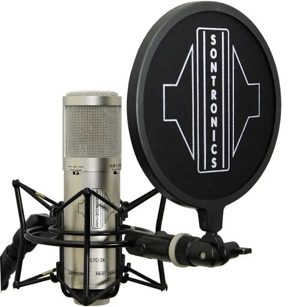 Sontronics STC-3X Pack 3-pattern Condenser Microphone with Accessories - Silver