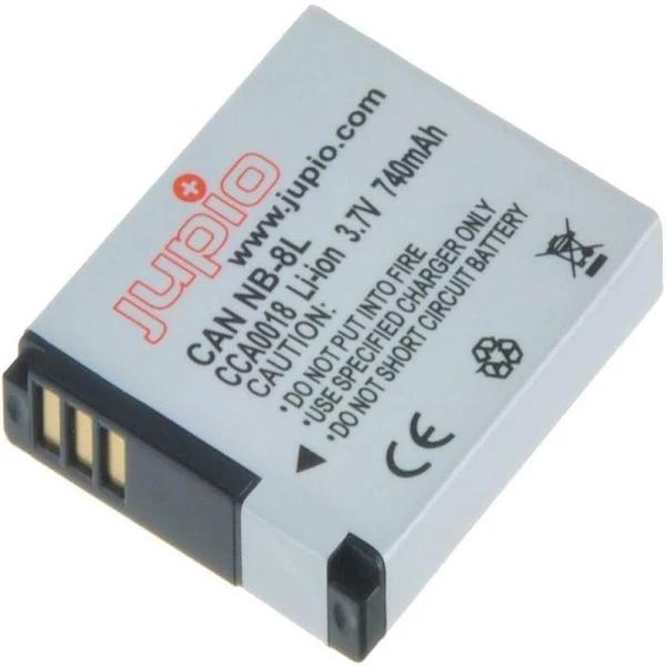 Jupio Canon NB-8L 3.6V 740mAh Battery