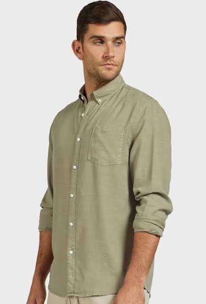 Academy Brand Burton Shirt M Dune Green AU462563