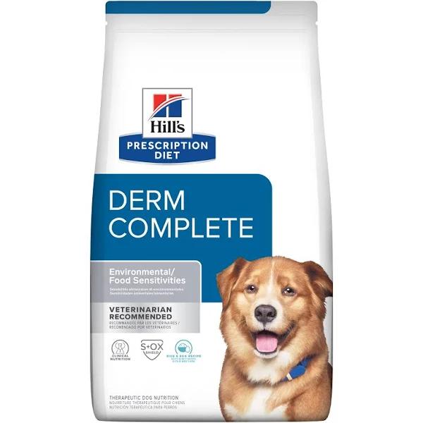 Hill's Prescription Diet Derm Complete Dry Dog Food 10.8kg