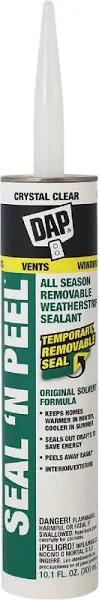 Dap 18354 Seal 'N Peel Removable Caulk, 10.1-Ounce