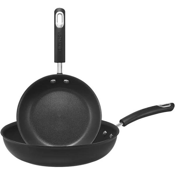 Circulon Total Hard Anodised 22/31cm Skillet Twin Pack