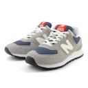 New Balance Unisex 574 Shadow Grey/Sea Salt - Size 6.5