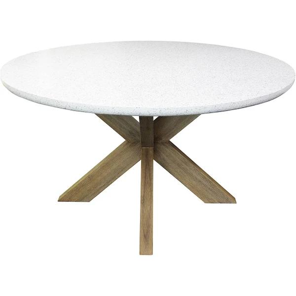 Hartman 137cm Terrazzo Look Round Dining Table