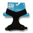 All Day Mesh Dog Harness Black S