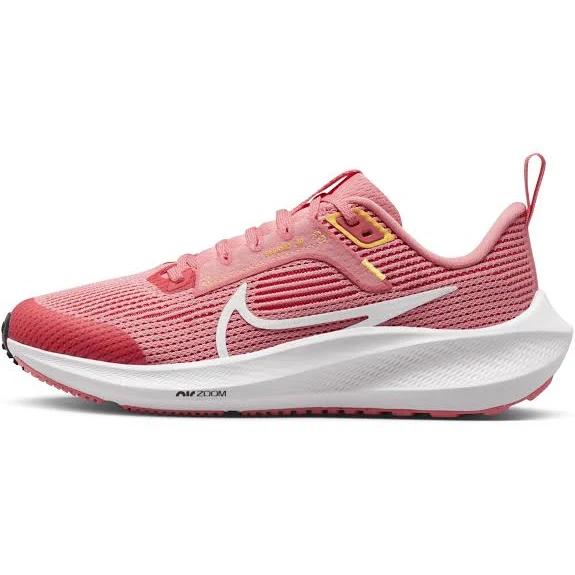 Nike Air Zoom Pegasus 40 Kids Running Shoes Pink US 1