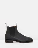 R.M. Williams - Men's Black Chelsea Boots - Comfort Craftsman - Size 9.5 at The Iconic