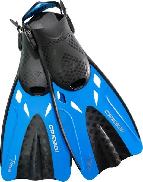 Cressi Tonga Snorkeling Fins Blue L/XL