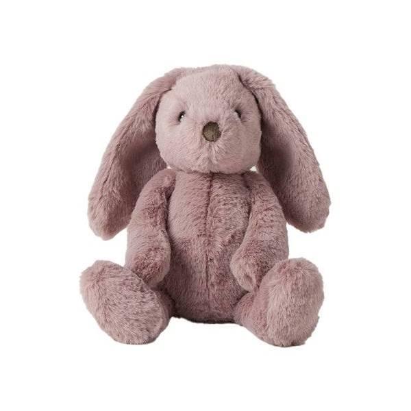 Jiggle & Giggle Mauve Bunny Small Ultra Plush Baby/Children's Soft Toy 25cm 0y+