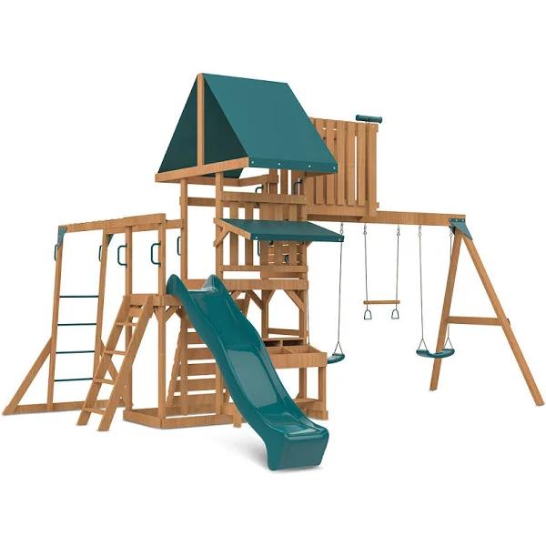 Lifespan Kids Walton Play Centre Set with 2.2m Green Slide