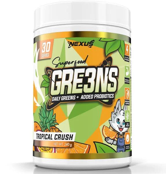 Gre3ns by Nexus Sports Nutrition - 30 Serves / Tropical Crush