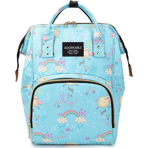 Cute Colourful Multifunctional Backpack Nappy Bag