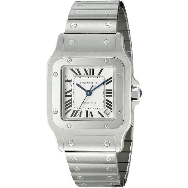 Cartier Santos Galbee Steel Mens Watch W20098D6